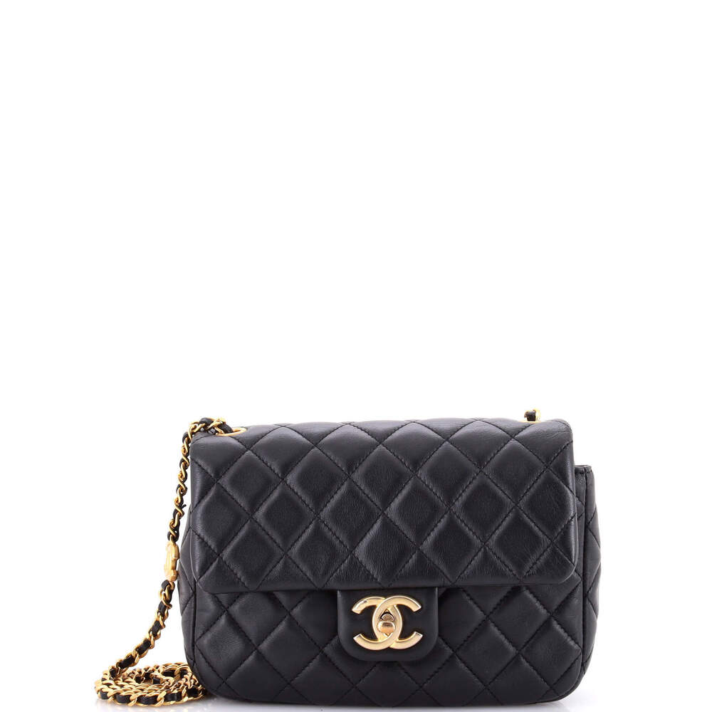 Chanel Small Coco de Toi Heart Chain Square Flap Bag